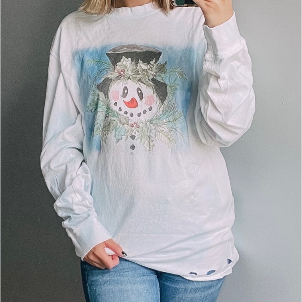 NWT SNOWMAN TOP